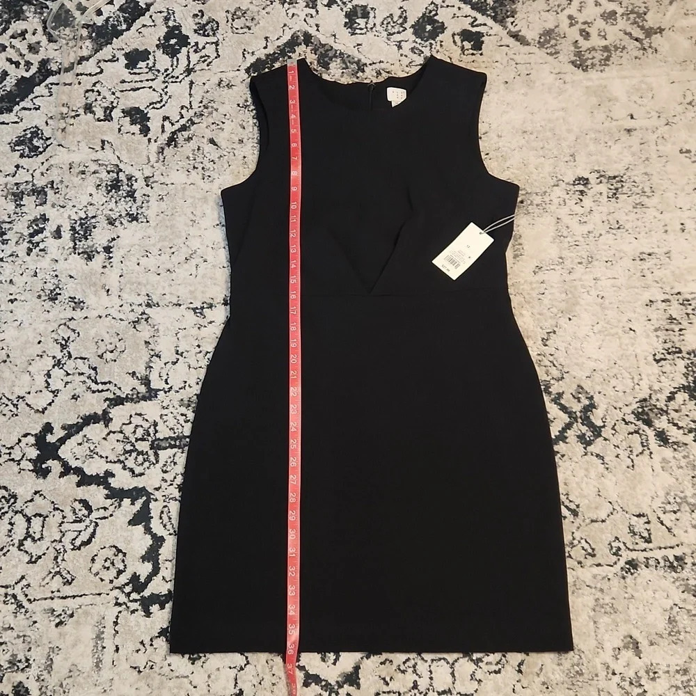 NWT A New Day Shift Dress | Size 12 | Black with zipper in the back - Picture 9 of 9